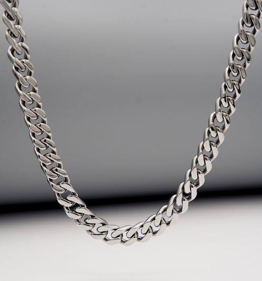 Edelstahlkette Herren 8 mm Breite – Produktfoto